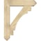 Ekena Millwork Merced Arts and Crafts Rough Sawn Bracket w/ Offset Brace, Douglas Fir, 8"W x 34"D x 42"H BKT0806X34X42MRC03RDF - alternate 2